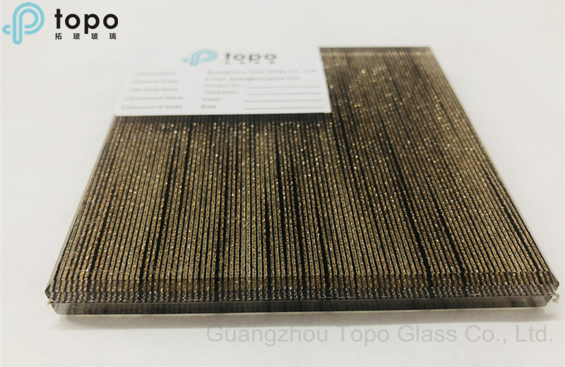 Black Chicken Wire Glass 141