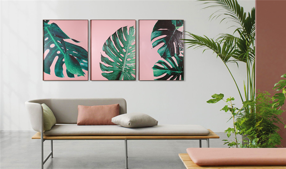 Green Plant Painting لوحة النباتات الخضراء