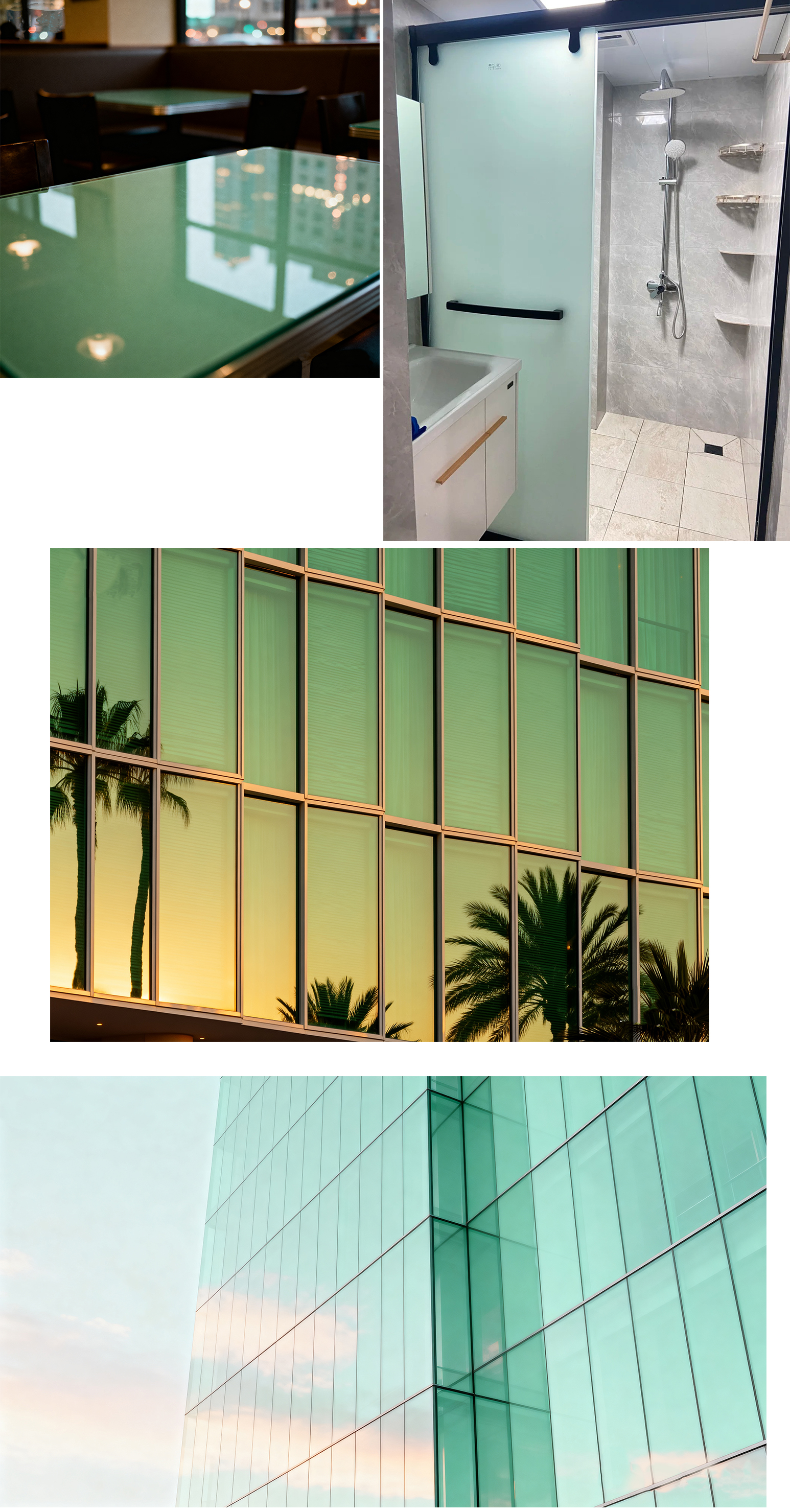 Green Reflective Glass الزجاج العاكس الأخضر 1