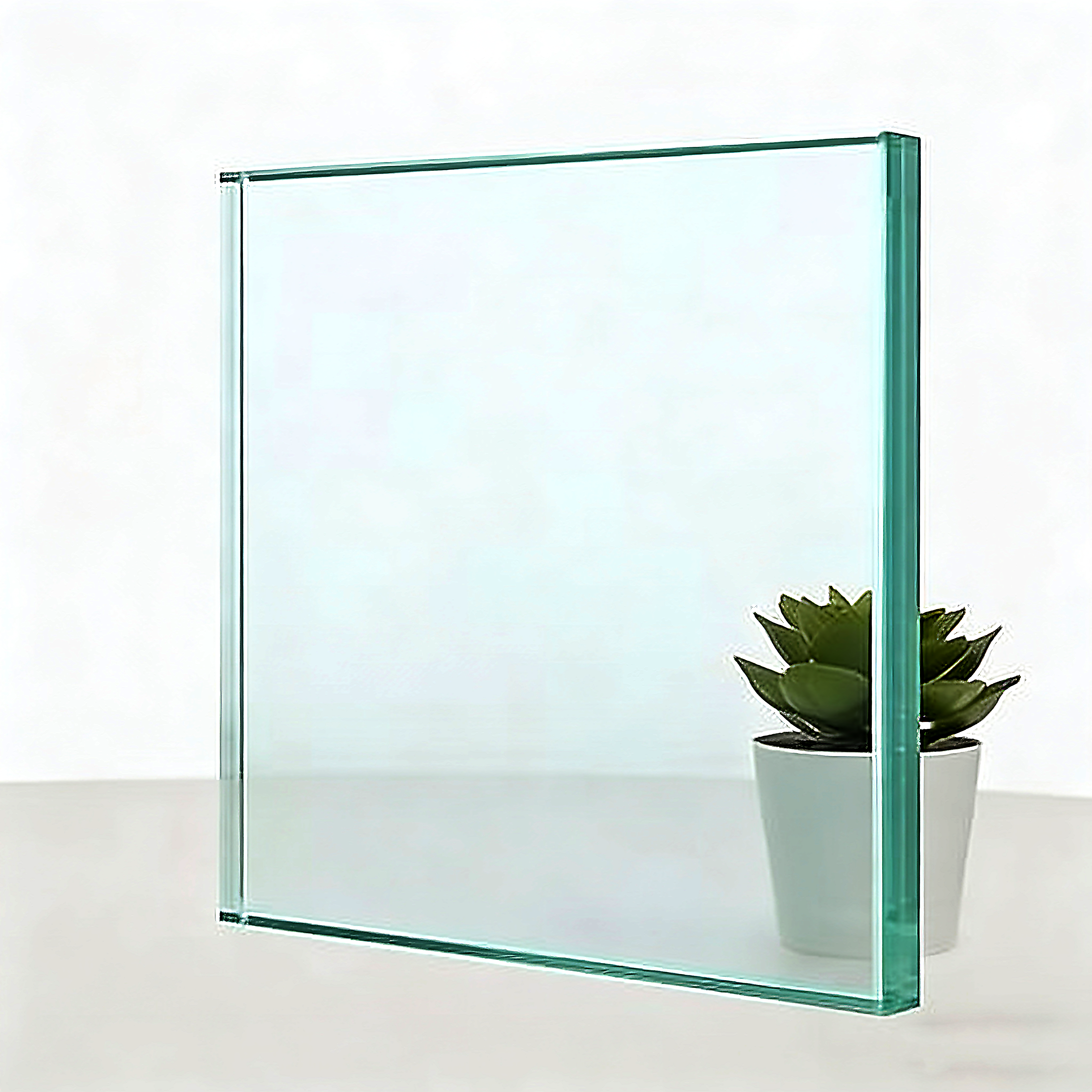 laminated clear glass زجاج شفاف مصفح
