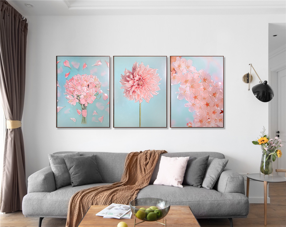 Flower Art Painting زهرة فن الرسم