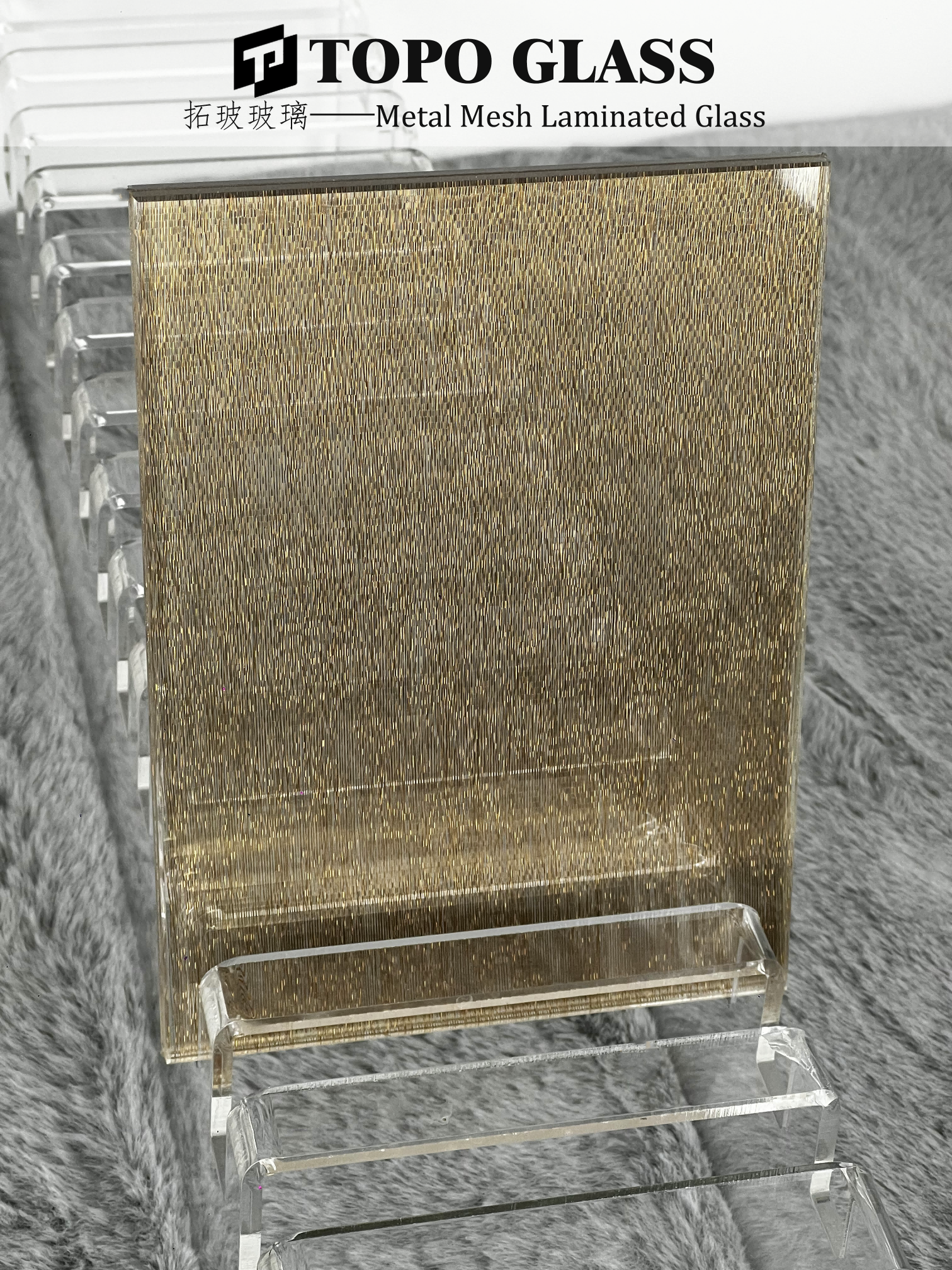 metal mesh laminated glass (2) شبكة معدنية مغلفة الزجاج (2)