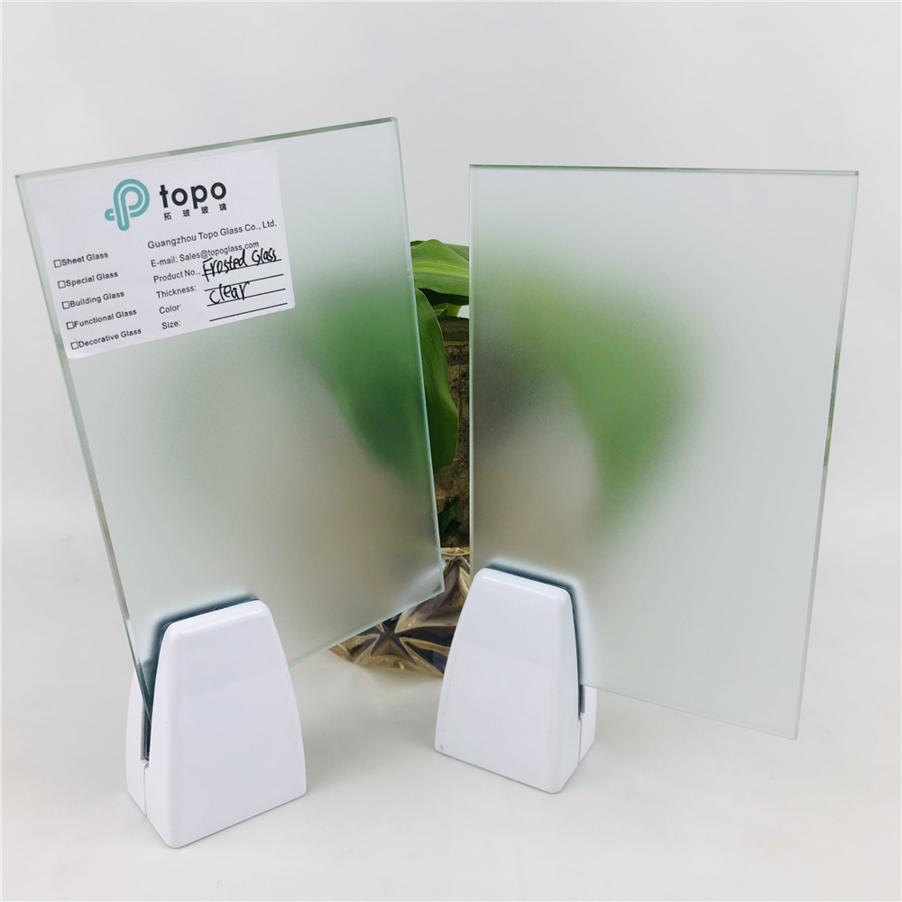 Clear Frosted Glass زجاج بلوري شفاف