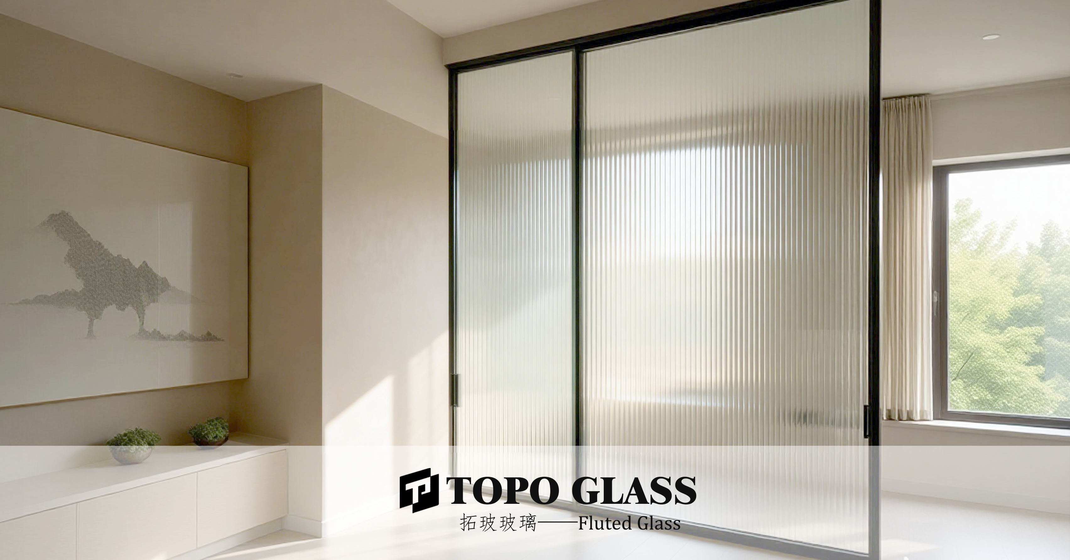 Fluted Glass الزجاج المخدد (7)