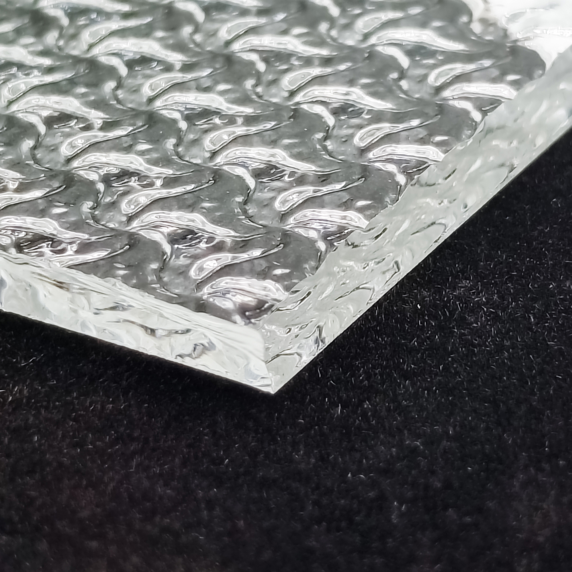 Textured Pattern Glass زجاج مزخرف (1)
