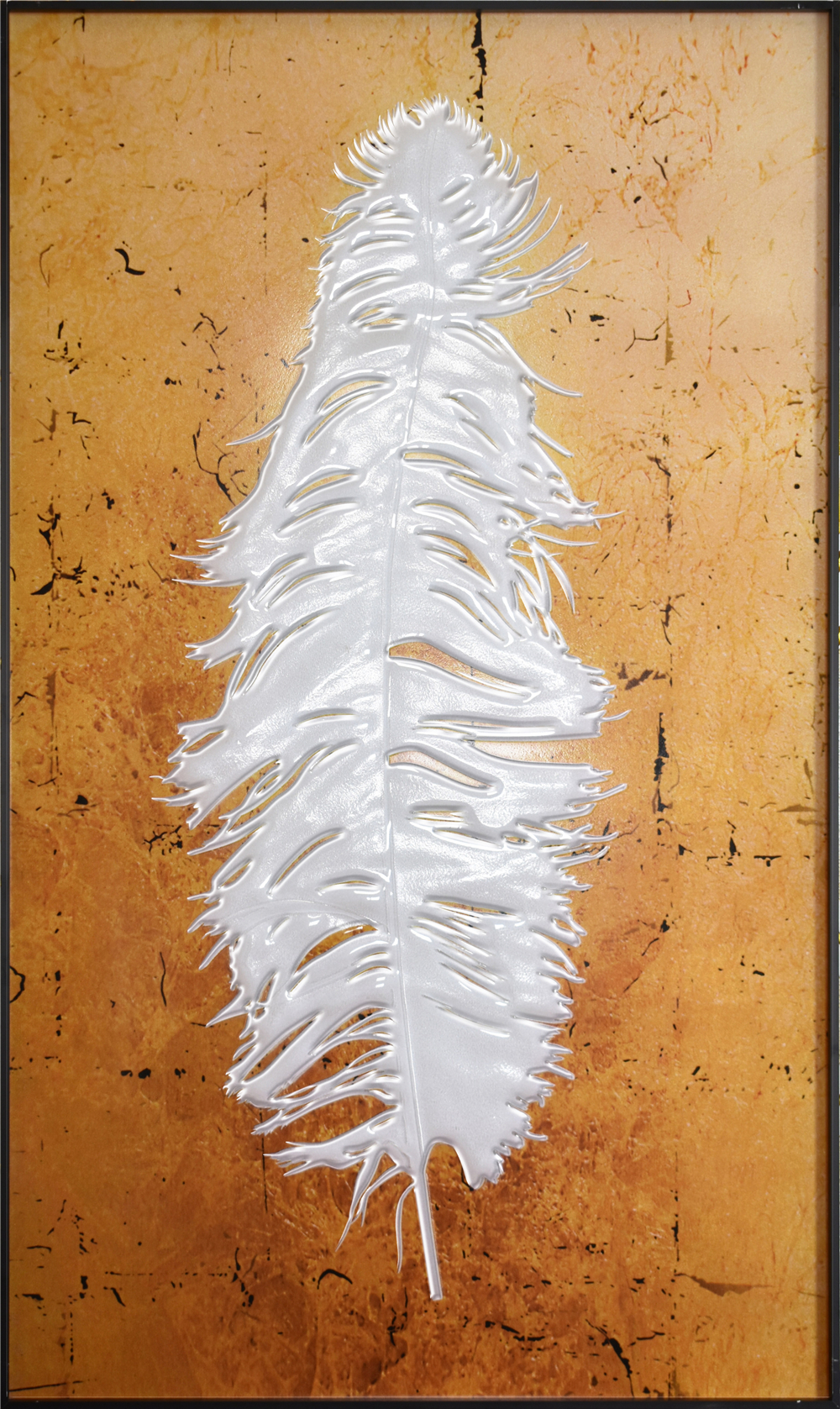 Feather Painting لوحة ريشة