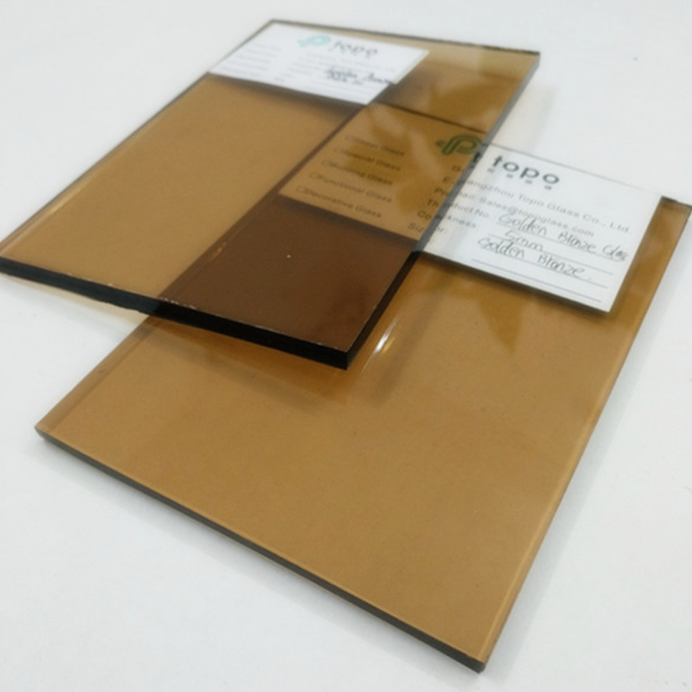 Golden Bronze Glass الزجاج البرونزي الذهبي