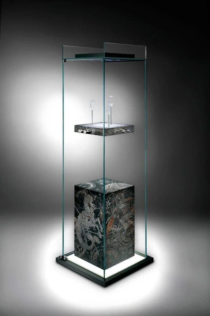 Glass Collectible Display Case حالة العرض الزجاجية القابلة للتحصيل (10)