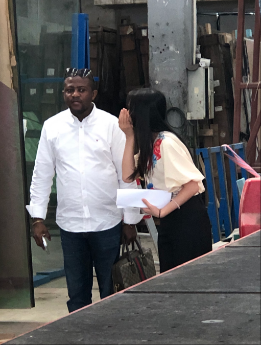 Congolese customers visited TopoGlass العملاء الكونغوليون زاروا TopoGlass (1)