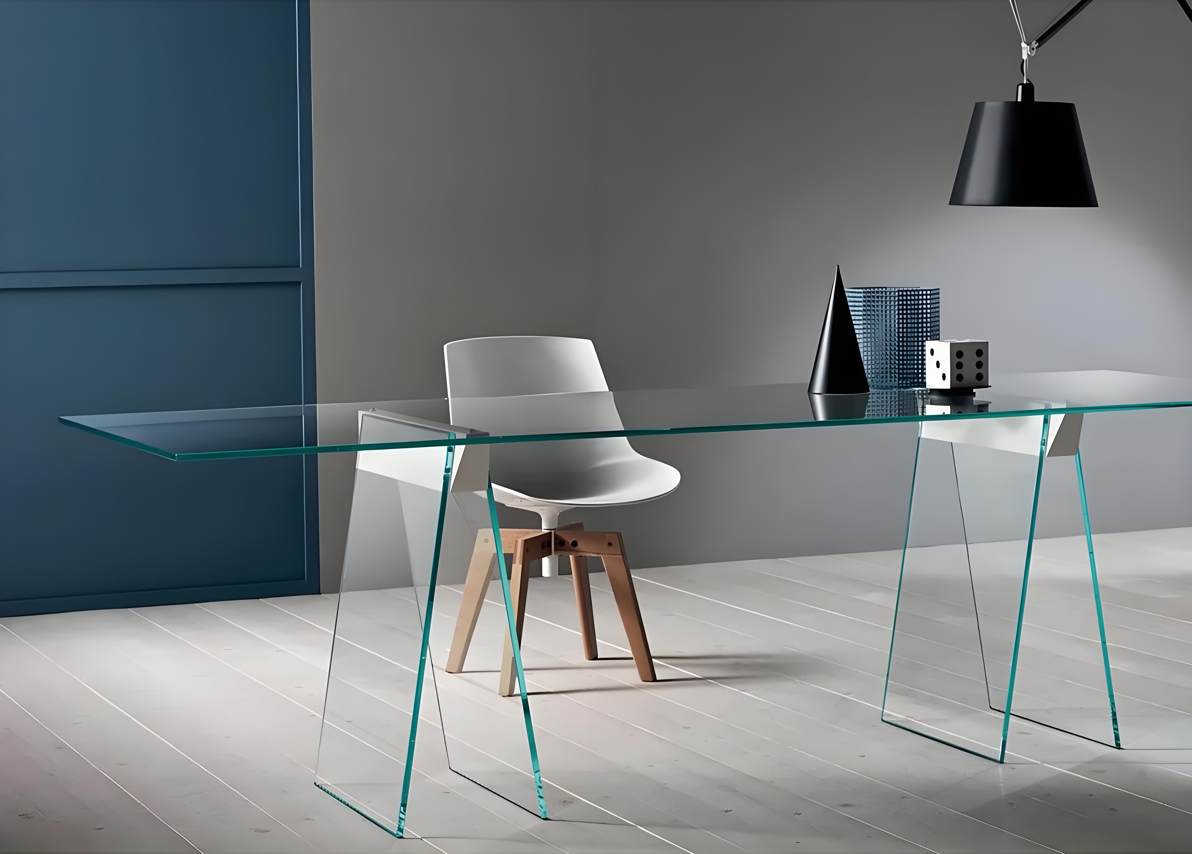 glass table طاولة زجاجية (4)