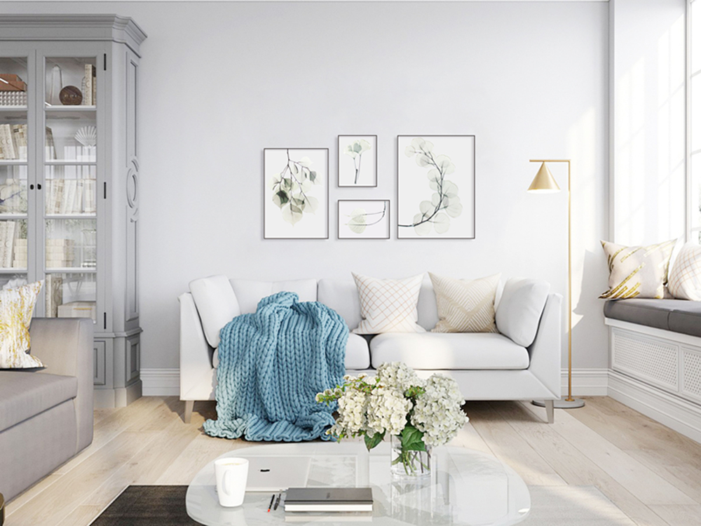 Modern Plant Painting اللوحة النباتية الحديثة