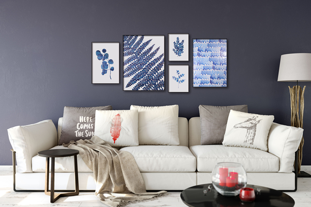 Modern Plant Painting اللوحة النباتية الحديثة