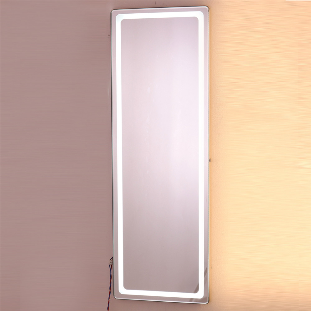 مرآة إضاءة LED للحمام مزخرفة