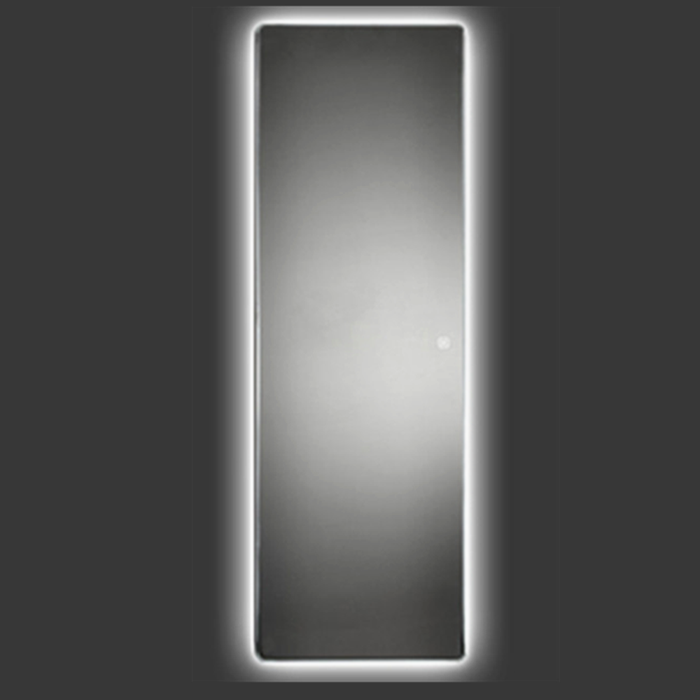 مرآة إضاءة LED للحمام مزخرفة